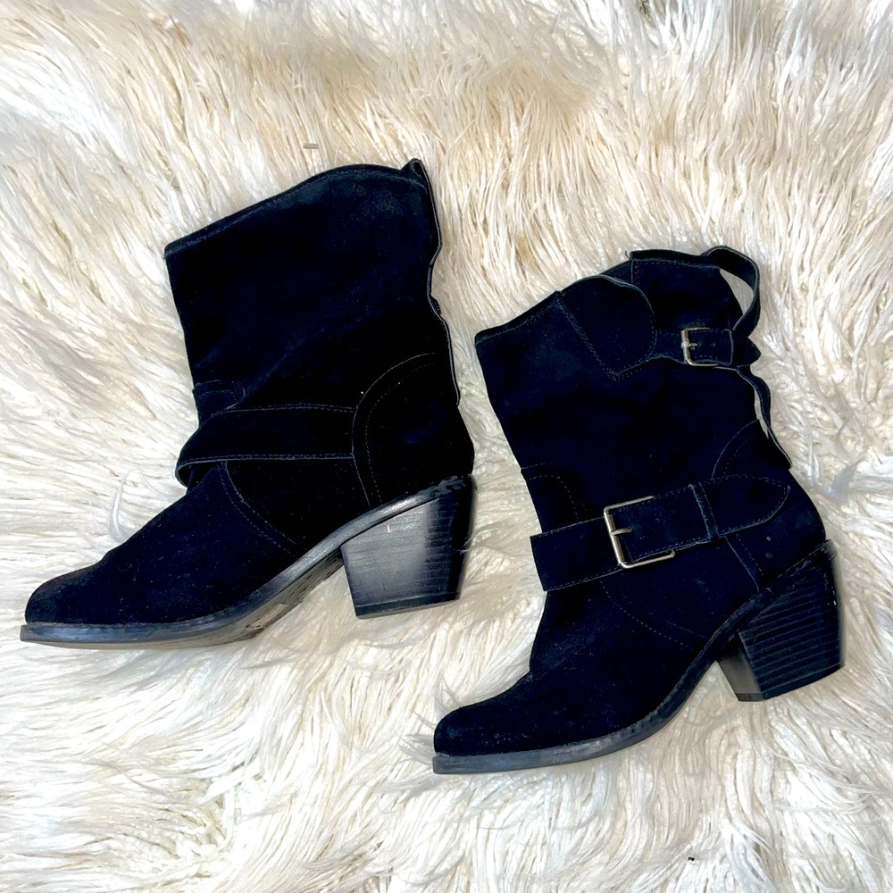 DV by Dolce vita suede boots black 9.5
